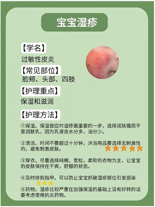 寶寶濕疹怎么辦？