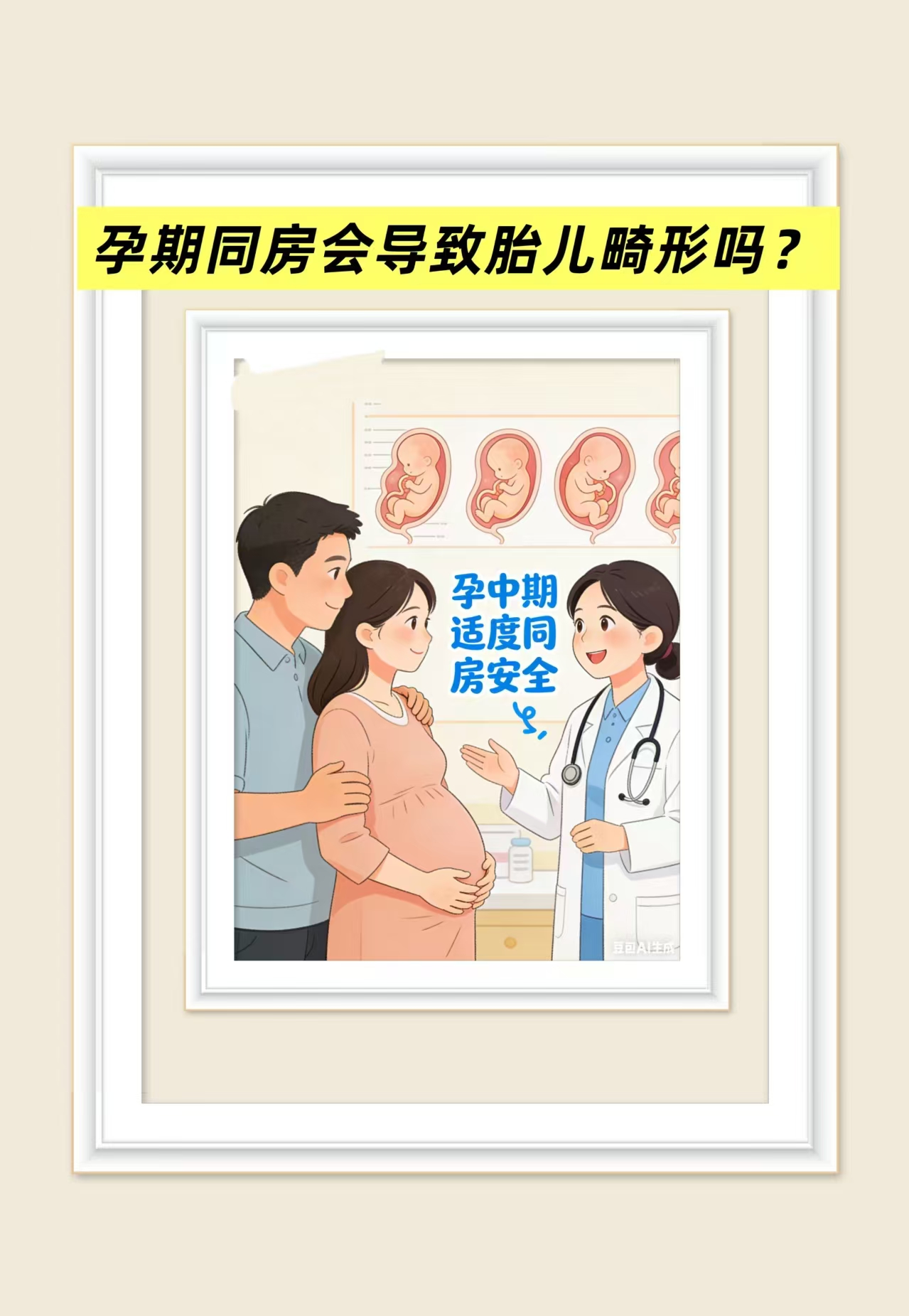 孕期同房會(huì)導(dǎo)致胎兒畸形嗎？